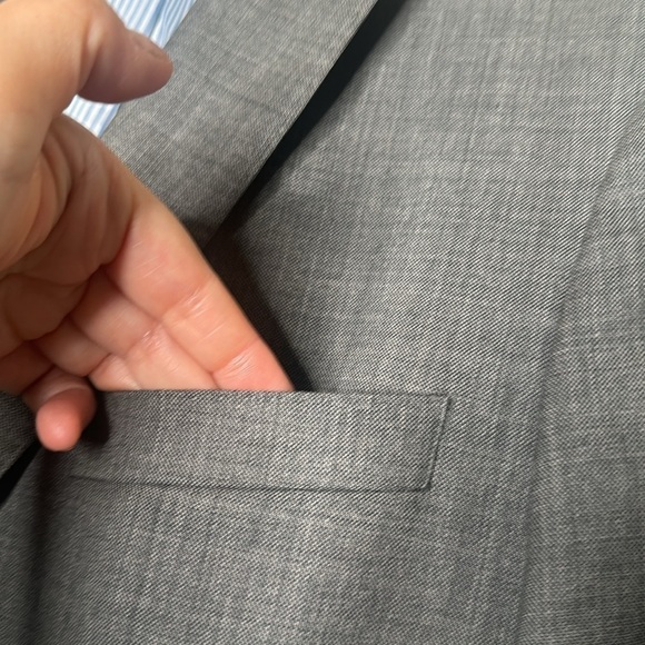 Banana Republic Men’s Wool Tailored Fit Sports Coat Blazer Suit Jacket 38S - Picture 9 of 15